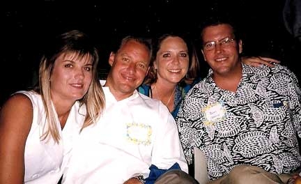1996: Shane and Baker Shaw, Lou Celia and Don Frost